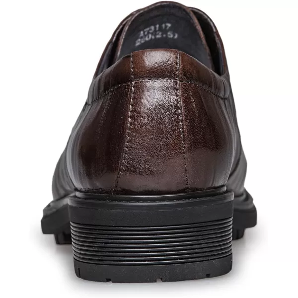 ZRO Mens A117 Casual Oxfords ShoesBrown