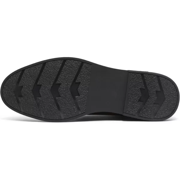 ZRO Mens C130 Cap Toe Casual Business OxfordsBlack