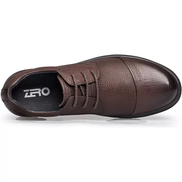 ZRO Mens D331 Walk Cap Toe Modern OxfordsBrown