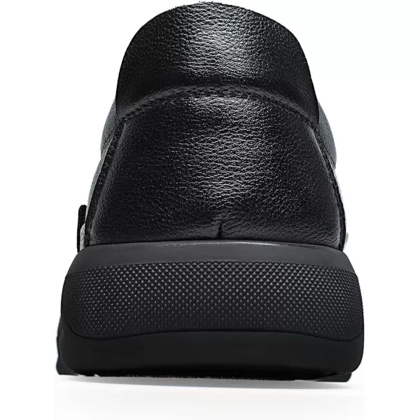ZRO Mens D528 Elastic Dress LoaferBlack