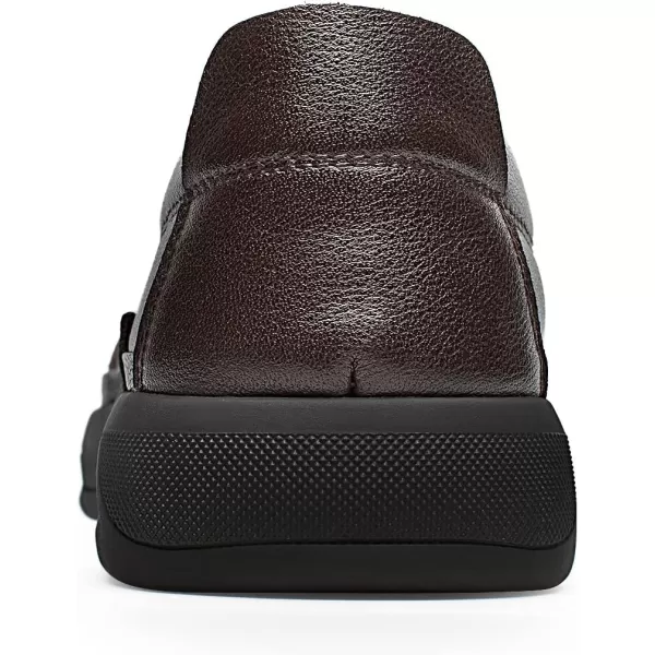 ZRO Mens D528 Elastic Dress LoaferBrown