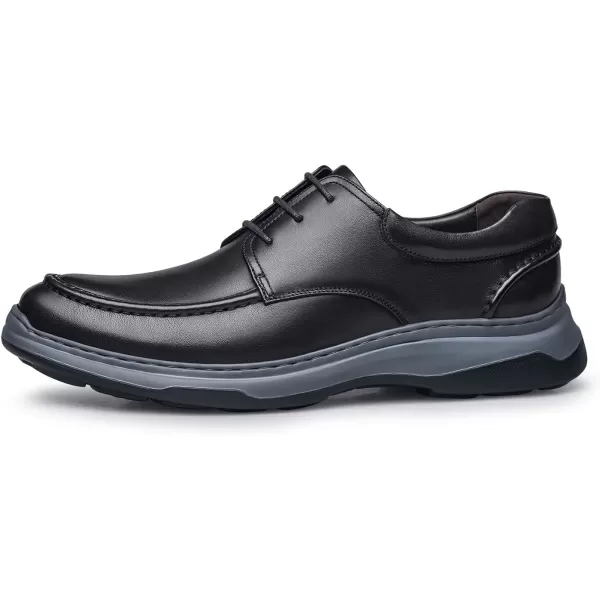 ZRO Mens D796 Walk Mac Toe Casual OxfordsBlack