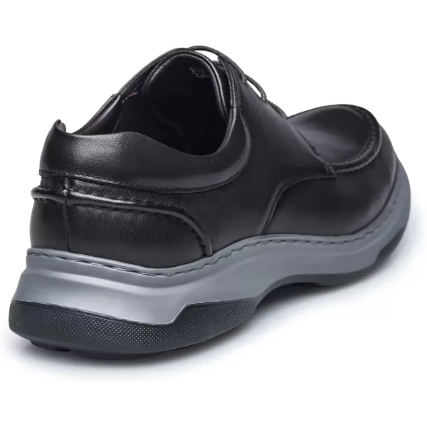 ZRO Mens D796 Walk Mac Toe Casual OxfordsBlack