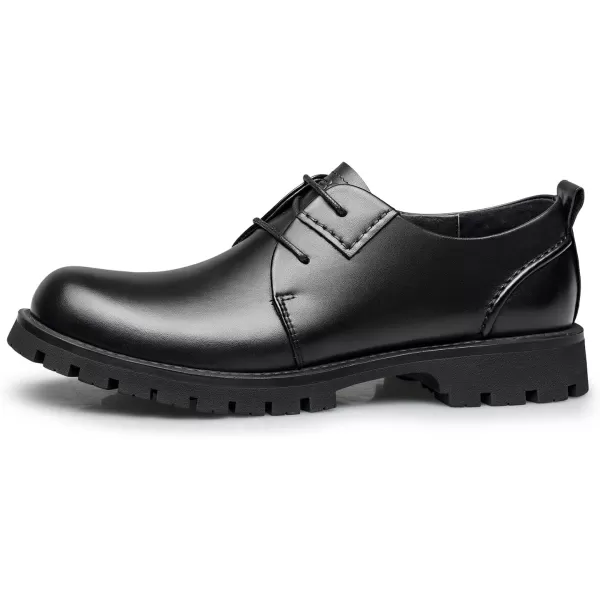 ZRO Mens D802 Slip Resistant Casual OxfordsBlack