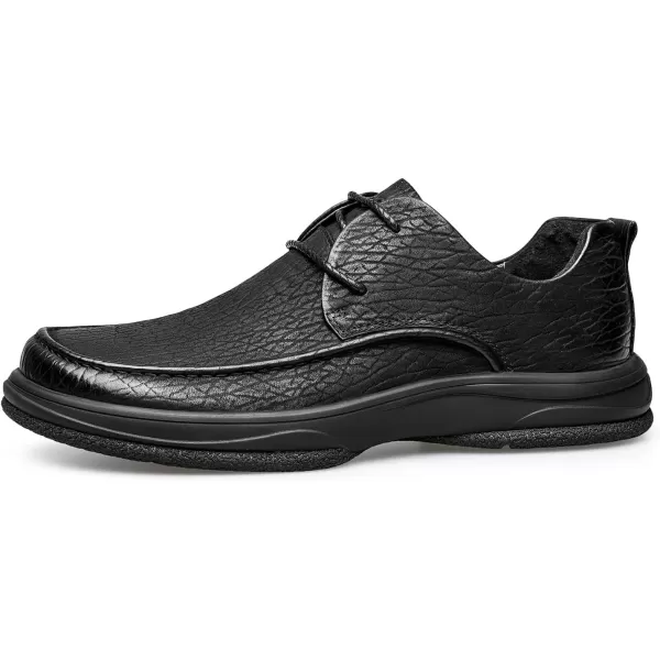 ZRO Mens H822 Walk Moc Toe Casual OxfordsBlack