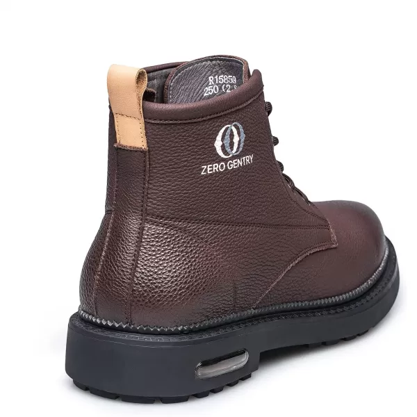 ZRO Mens R859 Side Zipper Oxford BootsBrown