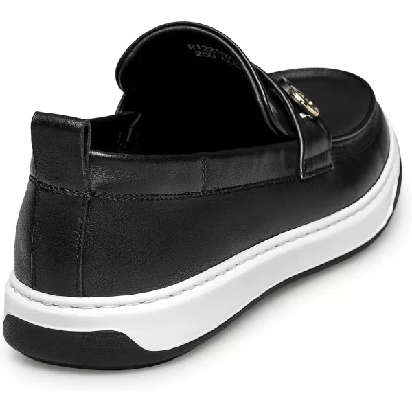 ZRO Mens loafers ampamp slipons casual sneakers driving shoes for men 22 modelBlack