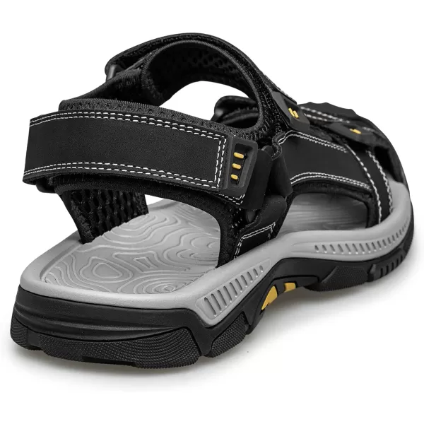 ZRO Mens outdoor sandals closed toe sport sandals for men R1318723 SpringBlack