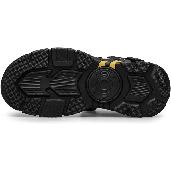 ZRO Mens outdoor sandals closed toe sport sandals for men R1318723 SpringBlack
