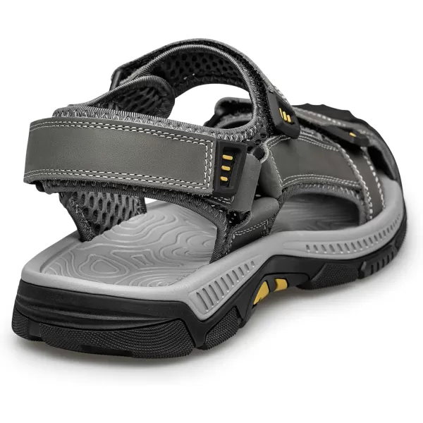 ZRO Mens outdoor sandals closed toe sport sandals for men R1318723 SpringGrey