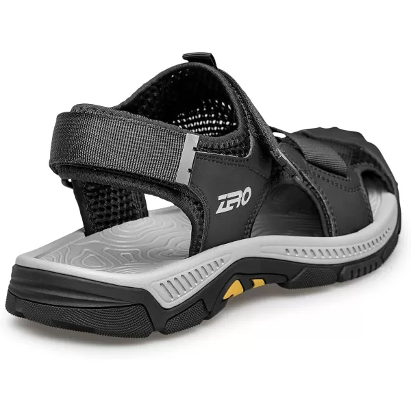 ZRO Mens sandals steel outdoor shoes for men 22 modelBlack