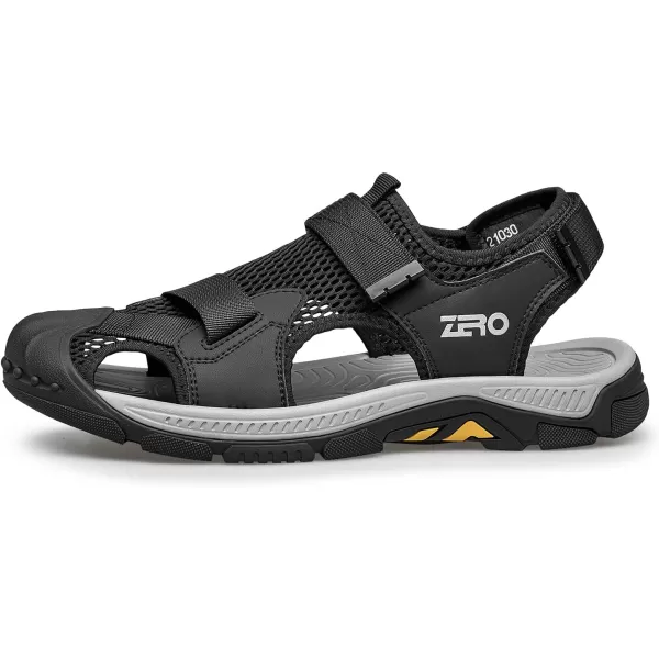 ZRO Mens sandals steel outdoor shoes for men 22 modelBlack