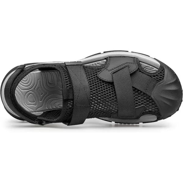 ZRO Mens sandals steel outdoor shoes for men 22 modelBlack