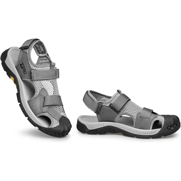 ZRO Mens sandals steel outdoor shoes for men 22 modelGrey