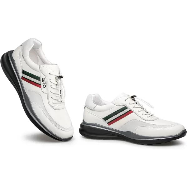 ZRO Mens slip on sneakers no lace type Sude leather shoes for men Y1223396WinterWhite