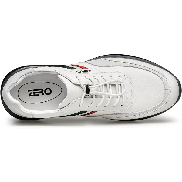 ZRO Mens slip on sneakers no lace type Sude leather shoes for men Y1223396WinterWhite