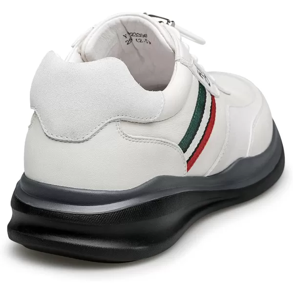 ZRO Mens slip on sneakers no lace type Sude leather shoes for men Y1223396WinterWhite