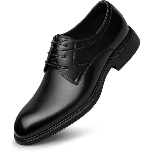 Mens Derby Dress Shoes Genuine Leather Oxford Shoes for Men XBF1870 24 SpringBlack