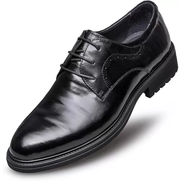 ZRO Mens A117 Casual Oxfords ShoesBlack