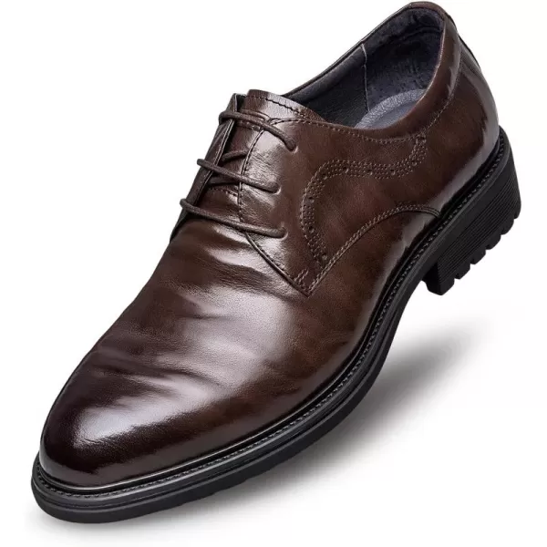 ZRO Mens A117 Casual Oxfords ShoesBrown