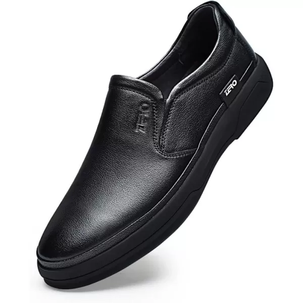 ZRO Mens D528 Elastic Dress LoaferBlack