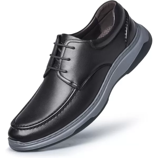 ZRO Mens D796 Walk Mac Toe Casual OxfordsBlack