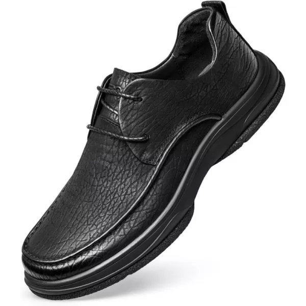 ZRO Mens H822 Walk Moc Toe Casual OxfordsBlack