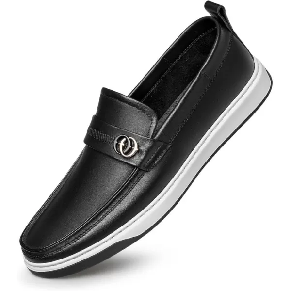 ZRO Mens loafers ampamp slipons casual sneakers driving shoes for men 22 modelBlack