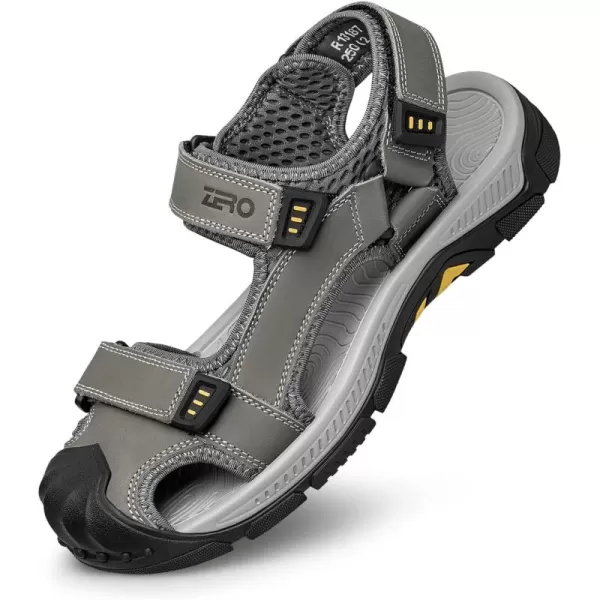 ZRO Mens outdoor sandals closed toe sport sandals for men R1318723 SpringGrey