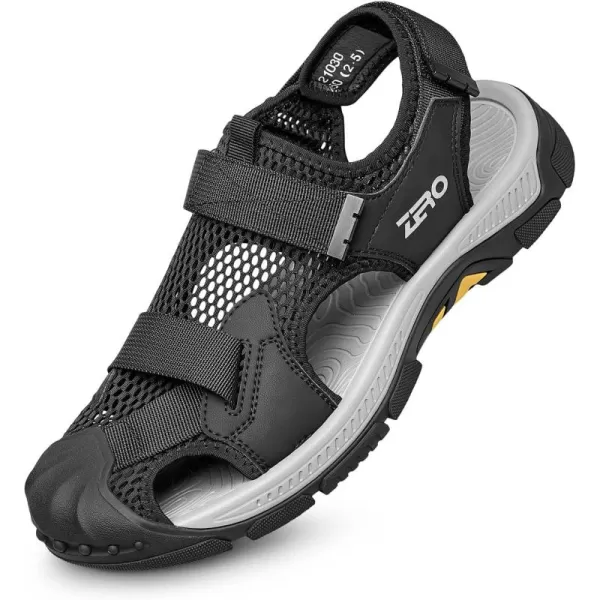 ZRO Mens sandals steel outdoor shoes for men 22 modelBlack