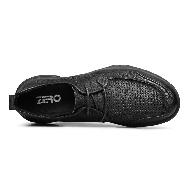 Mens Casual Oxford Shoes Breathable Flat Fashion Summer Sneakers R23212X23 SummerBlack