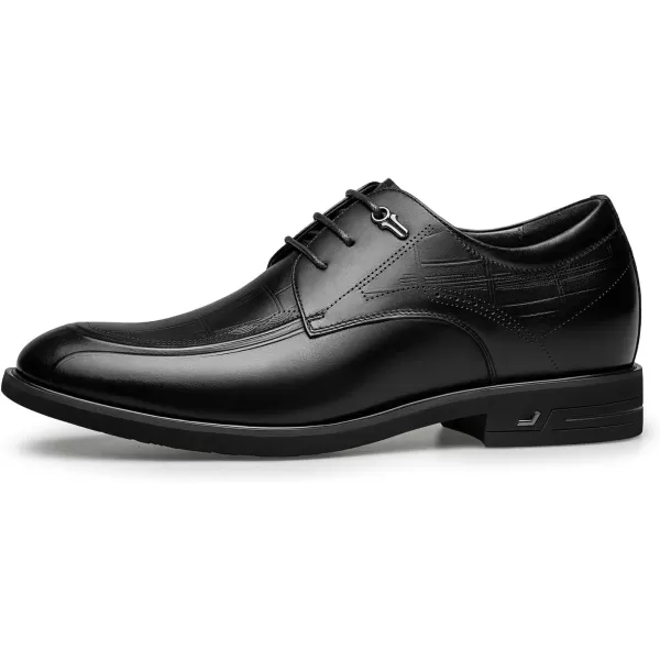 Mens Derby Shoes  Genuine Leather Business Style Walkalot B33016 23 WinterBlack