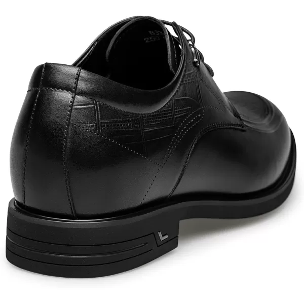 Mens Derby Shoes  Genuine Leather Business Style Walkalot B33016 23 WinterBlack