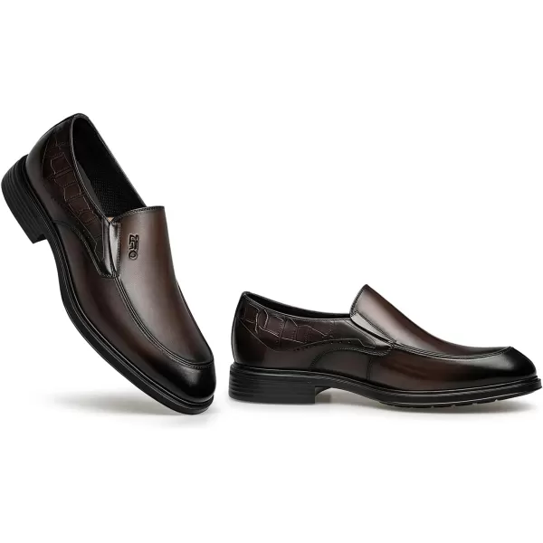 Mens Loafers ampamp Slipons Oxford Leather Shoes for Men BF1815 24 SpringBrown