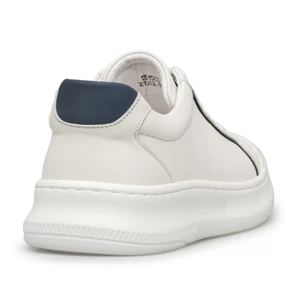 Mens Sneakers  Minimalist Design Thick Sole S33533 23 WinterWhite