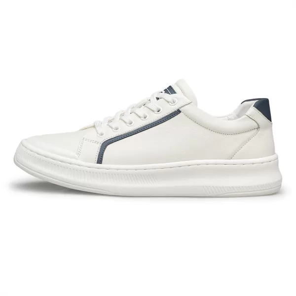 Mens Sneakers  Minimalist Design Thick Sole S33533 23 WinterWhite