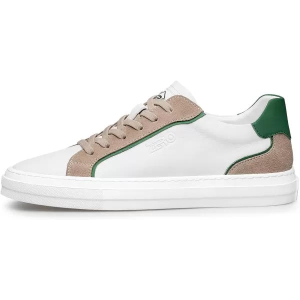 Mens genuine leather sneakers casual shoes for men 22 modelBrown