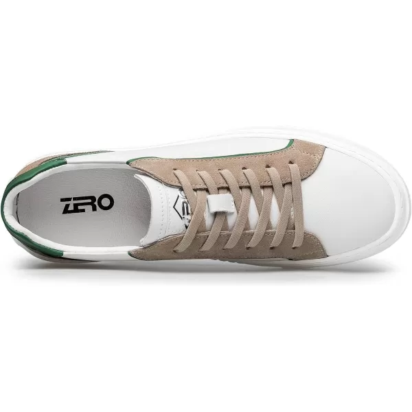 Mens genuine leather sneakers casual shoes for men 22 modelBrown