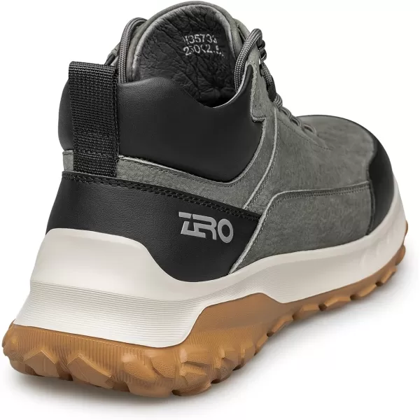 Mens outdoor sneakers Platform Genuine leather work shoes for men H35733 23 WinterGrey