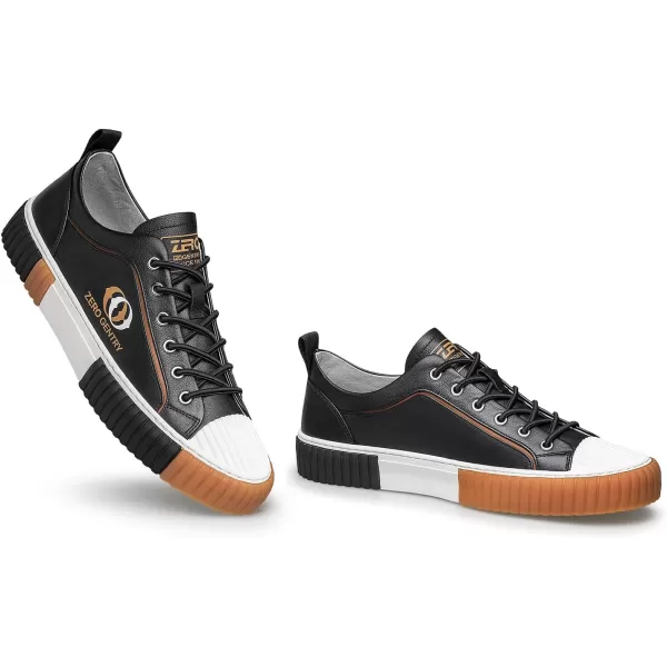 ZRO Mens Fashion SneakersStreet style Laceup Low Top Mens Casual ShoesS11222Brown
