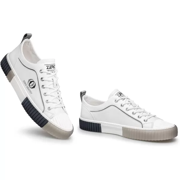 ZRO Mens Fashion SneakersStreet style Laceup Low Top Mens Casual ShoesS11222Grey