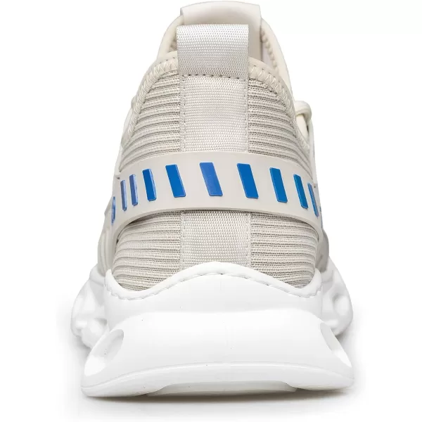 ZRO Mens Mesh Lightweight Breathable Sylish Fashion SneakersApricot