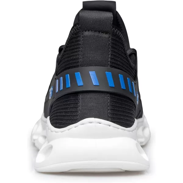 ZRO Mens Mesh Lightweight Breathable Sylish Fashion SneakersBlack