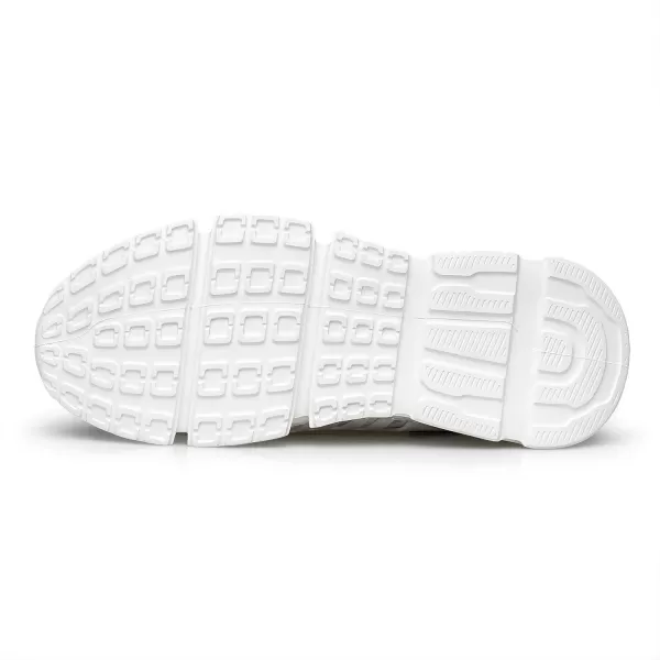 ZRO Mens Mesh Lightweight Breathable Sylish Fashion SneakersWhite