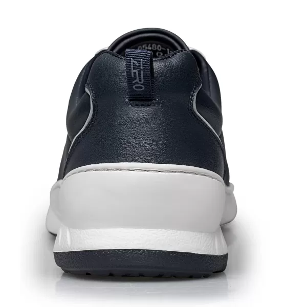 ZRO Mens Perforated Modern Sneakers with SelfWarm LeatherBlue