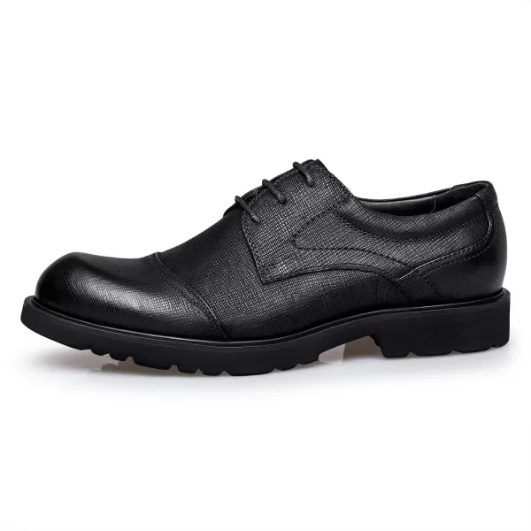 ZRO Mens R350 Cap Toe Casual Dress OxfordsBlack