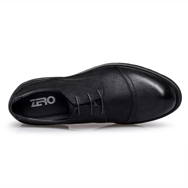 ZRO Mens R350 Cap Toe Casual Dress OxfordsBlack