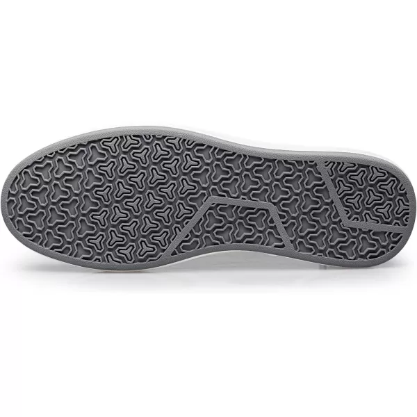 ZRO Mens Slip On Stylish Casual Fashion Leather SneakersBlack