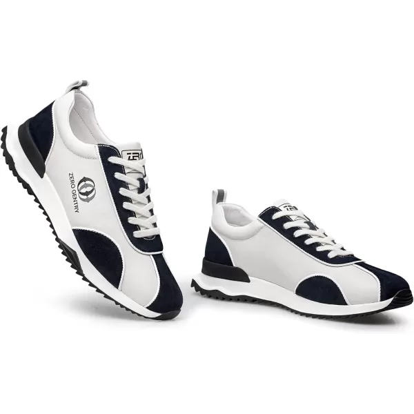 ZRO Mens Walking Soft Fashion SneakersNavy