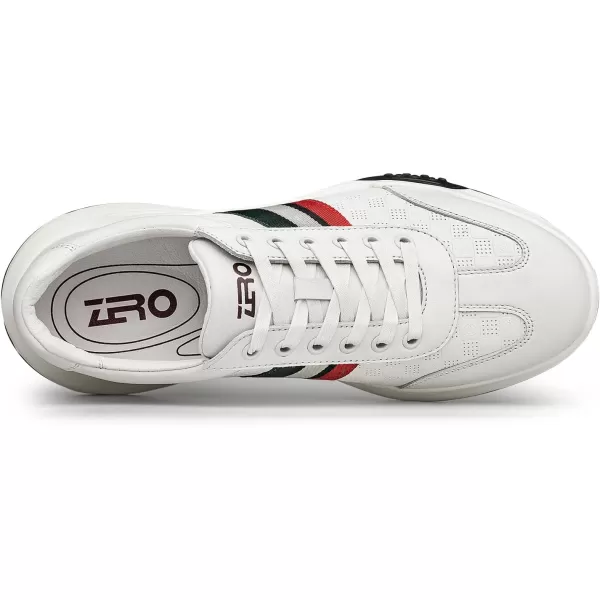ZRO Mens fashion sneakers slip on lace up casual shoes for men Y1333223 SummerWhite